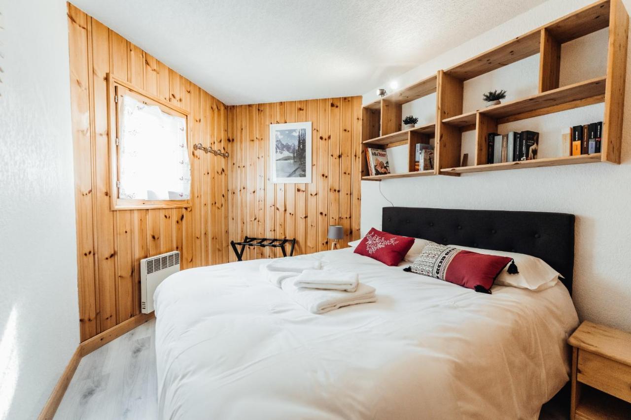 Charmante Wohnung mit Balkon 5min von der Bettex-Gondelbahn entfernt Saint-Gervais-les-Bains Exterior foto