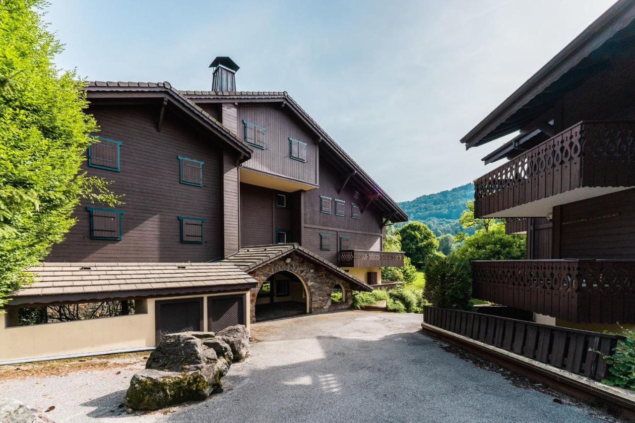 Charmante Wohnung mit Balkon 5min von der Bettex-Gondelbahn entfernt Saint-Gervais-les-Bains Exterior foto