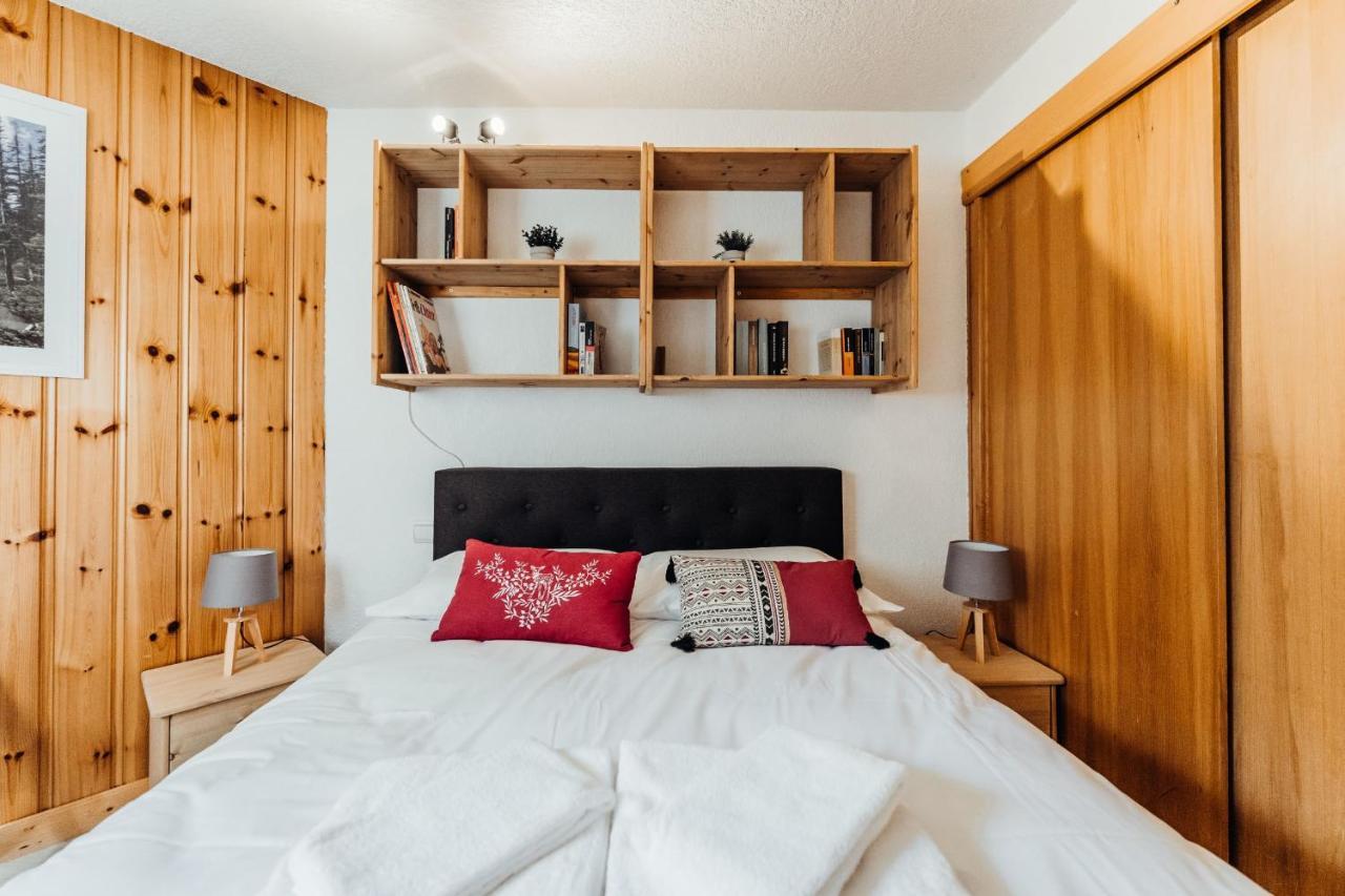 Charmante Wohnung mit Balkon 5min von der Bettex-Gondelbahn entfernt Saint-Gervais-les-Bains Exterior foto